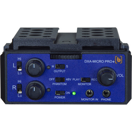 Adaptateur audio actif Beachtek DXA-MICRO PRO PLUS pour reflex numériques et caméscopes
