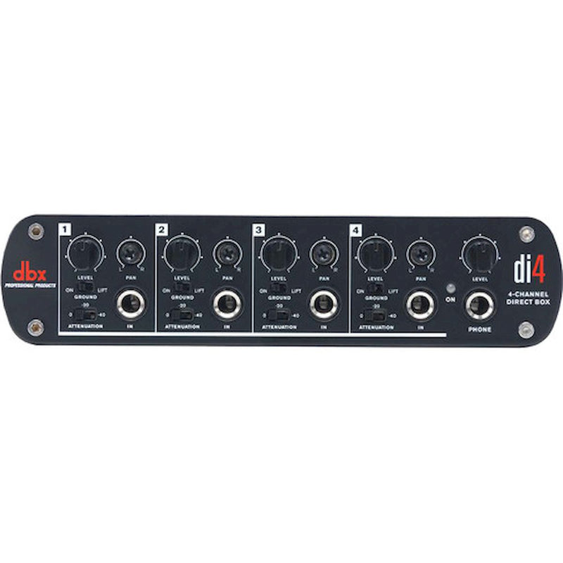 DBX DI4 4-Channel Active Direct Box and Line Mixer
