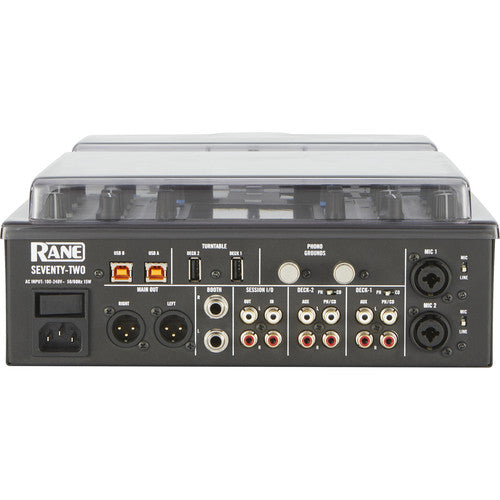 Decksaver DS-PC-RANE72 Cover for Rane Seventy-Two and Seventy-Two MK2 Mixer