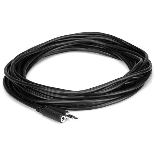 Hosa MHE-102 Câble d'extension pour casque 3,5 mm TRS vers 3,5 mm TRS - 2 pieds