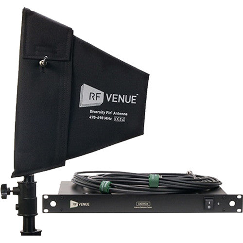 RF Venue DISTRO4 - RF and DC 4-Channel Distribution System