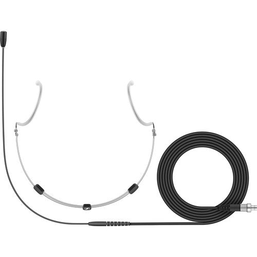 Sennheiser HSP ESSENTIAL OMNI-BLACK-3- PIN Omnidirectional Neckworn Microphone with 3-Pin LEMO Connector (Black)