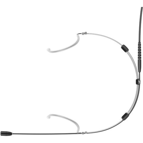 Sennheiser HSP ESSENTIAL OMNI-BLACK-3- PIN Omnidirectional Neckworn Microphone with 3-Pin LEMO Connector (Black)