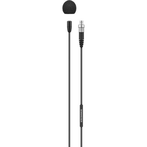 Sennheiser MKE ESSENTIAL OMNI-BLACK-3- PIN Omnidirectional Microphone with 3-Pin LEMO Connector (Black)