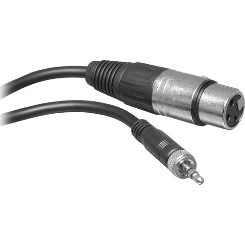 Sennheiser CL2 Line Cable for Sennheiser Bodypack Transmitters, 1/8" Mini Male Jack to XLR-3 Female - 4.9'