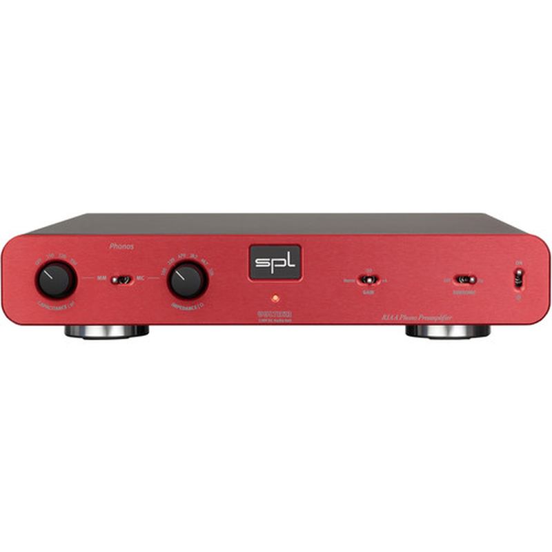 SPL PHONOS RIAA Préamplificateur Phono avec Technologie VOLTAiR - Rouge 