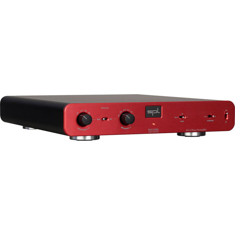 SPL PHONOS RIAA Préamplificateur Phono avec Technologie VOLTAiR - Rouge 