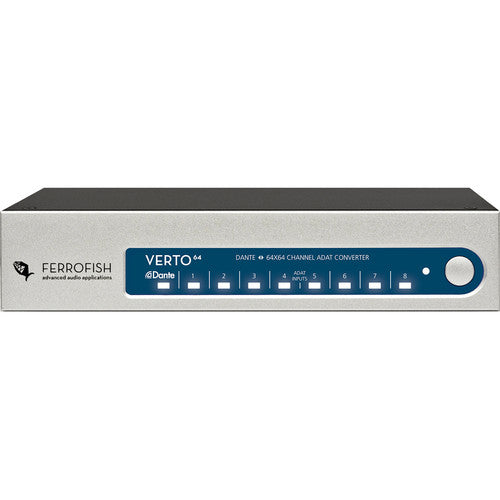 Ferrofish VERTO 64 64-Channel ADAT/Dante Format Converter