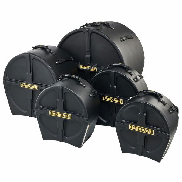 Ensemble de cas de tambour standard de Hardcase Hstandard 5 pièces (22,12,13,16,14SD)
