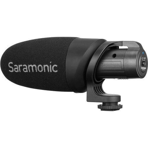 Saramonic PROVIDEO Battery-Powered Camera-Mount Shotgun Microphone for DSLR Cameras & Smartphones