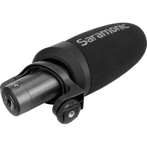 Saramonic PROVIDEO Battery-Powered Camera-Mount Shotgun Microphone for DSLR Cameras & Smartphones