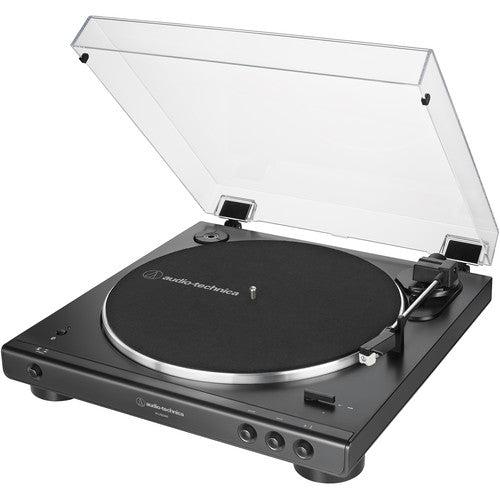 Audio-Technica AT-LP60XBT-BK Stereo Turntable With Bluetooth (Black)
