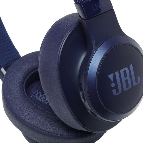 JBL LIVE 500BT Wireless Over-Ear Headphones (Blue)