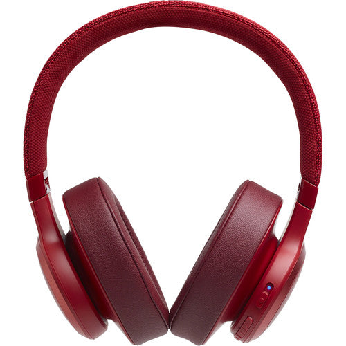 JBL LIVE 500BT Wireless Over-Ear Headphones (Red)