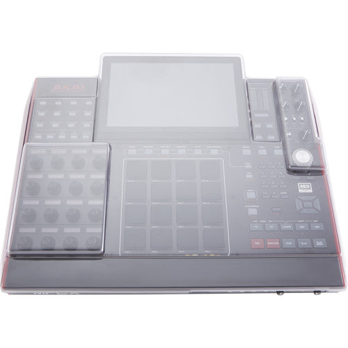 Decksaver DS-PC-MPCX Housse pour Akai MPCX Music Production Center (Fumé/Transparent) 