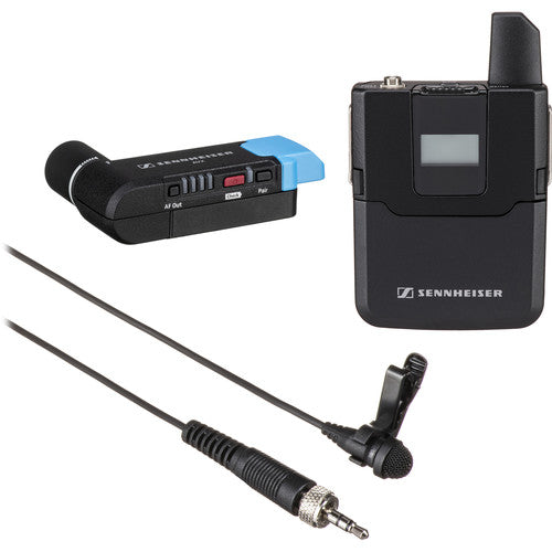 Sennheiser AVX-ME2 SET-4 Digital Camera-Mount Wireless Omni Lavalier Microphone System (1.9 GHz)