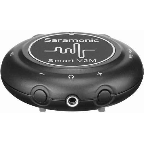 Interface audio portable Saramonic SMARTV2M avec deux microphones cravate omnidirectionnels