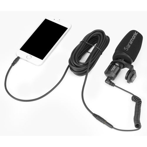 Saramonic SR-SC5000 Câble d'extension de microphone TRS 3,5 mm pour smartphones (16,4')