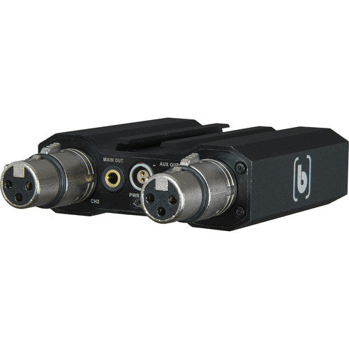 Beachtek DXA-RED Préamplificateur 2 canaux avec entrées XLR alimentées par fantôme pour caméras RED