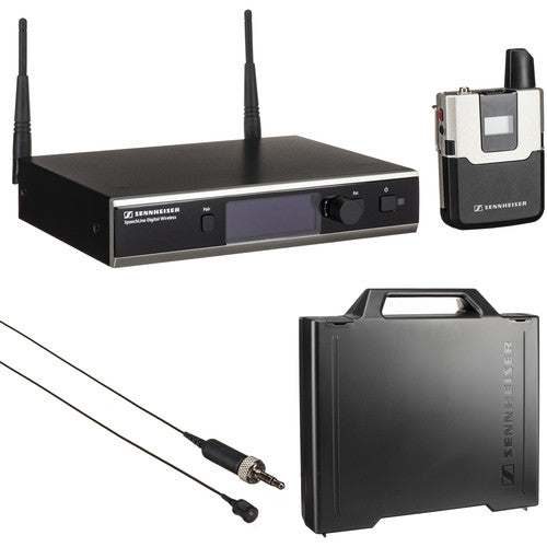 Sennheiser SL LAVALIER SET DW-4-US C SpeechLine Digital Wireless SL Lavalier Set DW-4-US C Wireless Mic System with Case