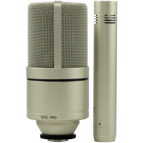 Ensemble microphone d'enregistrement MXL 990/991