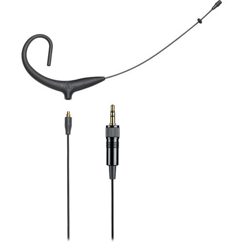 Audio-Technica BP892xCLM3 Oreillette omnidirectionnelle et câble détachable avec connecteur cLM3 - Noir