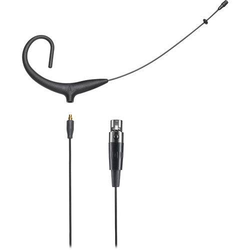 Audio-Technica BP892xCT4 Omnidirectional Earset and Detachable Cable w/ cT4 Connector - Black