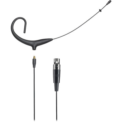 Audio-Technica BP892xCT4 Oreillette omnidirectionnelle et câble détachable avec connecteur cT4 - Noir