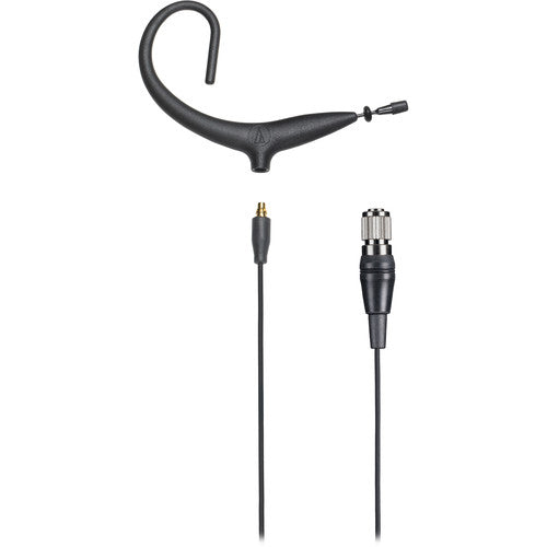 Audio-Technica BP893xCH Omnidirectional Earset and Detachable Cable w/ cH Connector - Black