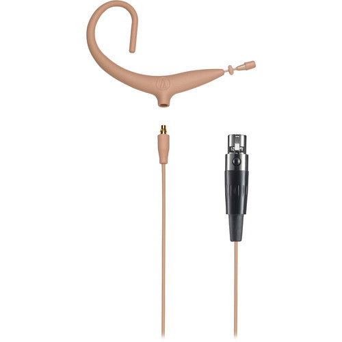 Audio-Technica BP893xCT4-TH Oreillette omnidirectionnelle et câble détachable avec connecteur cT4 - Beige