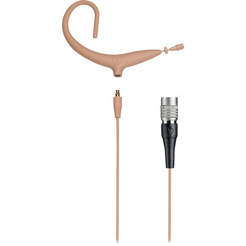 Audio-Technica BP893xCW-TH Omnidirectional Earset and Detachable Cable w/ cW Connector - Beige