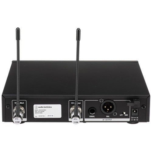 Audio-Technica ATW-3211/893x 3000 Series Wireless Omni MicroEarset Microphone System - Black, EE1: 530 to 590 MHz