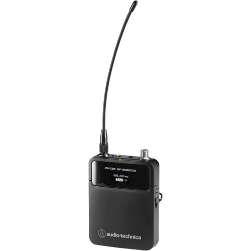 Audio-Technica ATW-3211/893x 3000 Series Wireless Omni MicroEarset Microphone System - Black, EE1: 530 to 590 MHz