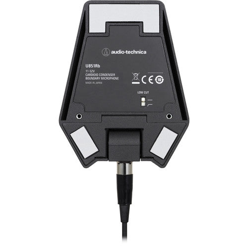 Audio-Technica U851RB Cardioid Condenser Boundary Microphone (Black)