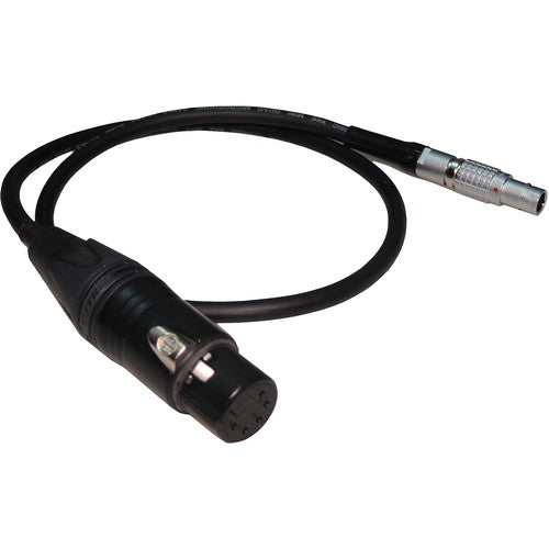 Beachtek BT-LF 5-Pin XLR to 6-Pin LEMO Adapter Cable for ARRI ALEXA Mini LF (17.7")