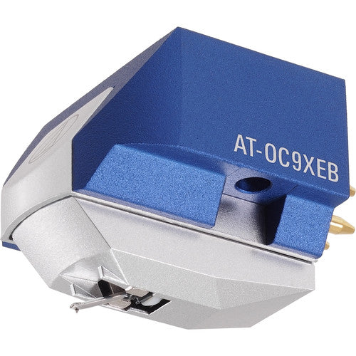 Audio-Technica AT-OC9XEB Dual Moving Coil Cartridge (Elliptical Bonded Stylus) - Blue