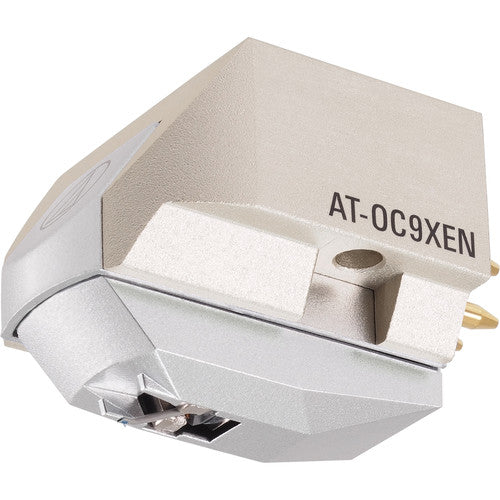 Audio-Technica AT-OC9XEN Dual Moving Coil Cartridge (Elliptical Nude Stylus) - White