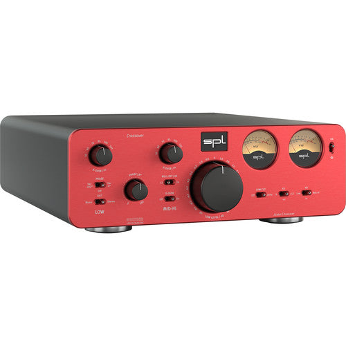 SPL CROSSOVER Active Analog 2-Way Crossover for Pro Audio and Hi-Fi Applications (Red)