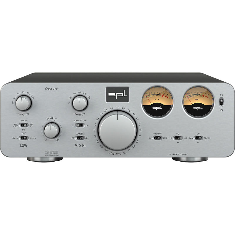 SPL CROSSOVER Active Analog 2-Way Crossover for Pro Audio and Hi-Fi Applications (Silver)