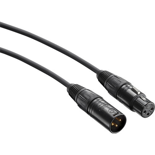 Câble de microphone Neumann IC 3-MT avec connecteurs XLR 3 - 33', noir
