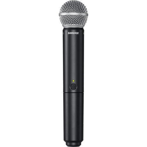Shure BLX288 / SM58 Système de microphone à main sans fil à double canal avec capsules SM58 (H10: 542 à 572 MHz)
