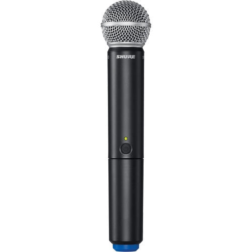 Shure BLX288 / SM58 Système de microphone à main sans fil à double canal avec capsules SM58 (H10: 542 à 572 MHz)