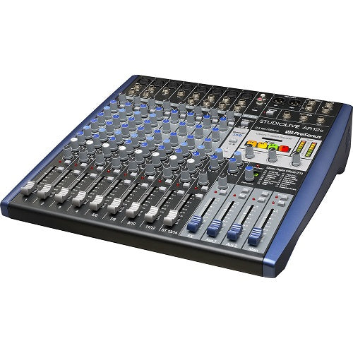 PreSonus STUDIOLIVE-AR12C 12-channel Mixer / Recorder W/ USB-C - Red One Music