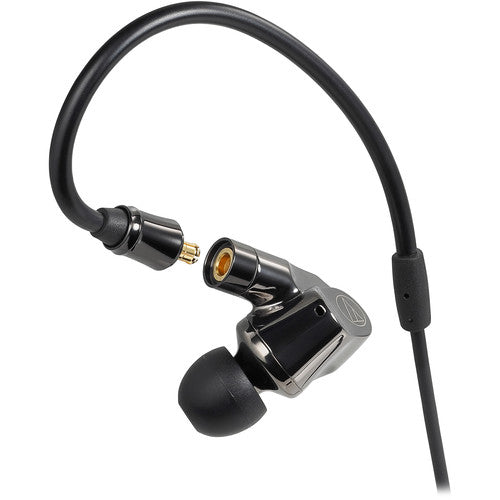 Audio-Technica ATH-IEX1 Écouteurs intra-auriculaires hybrides multi-pilotes