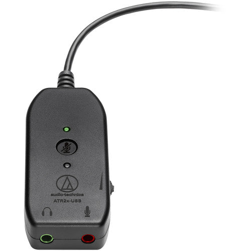 Audio-Technica ATR2x-USB Adaptateur audio 3,5 mm vers USB 2.0 Type-C 