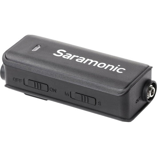 Saramonic LAVMIC Microphone Lavalier omnidirectionnel avec mélangeur audio à 2 entrées