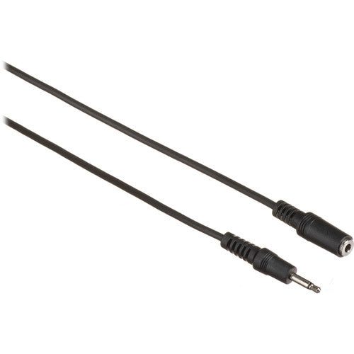 Williams AV WCA 007 WC Câble d'extension de micro TS mâle 3,5 mm vers femelle TS 3,5 mm avec clips micro (12')