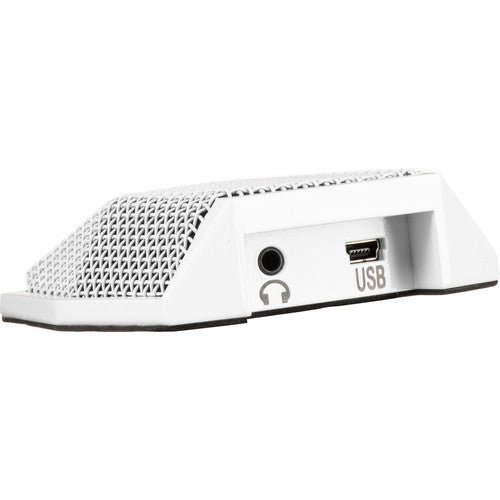 MXL AC-404 Microphone de conférence USB portable (Blanc) 