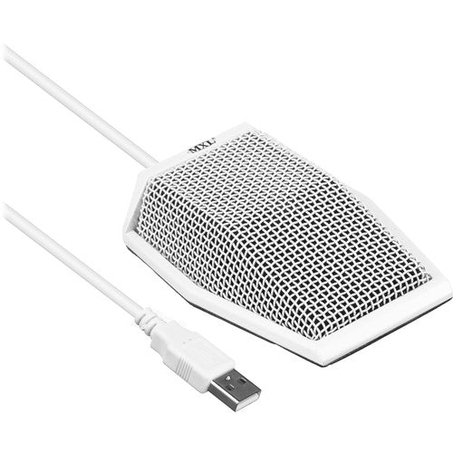 MXL AC-404 Microphone de conférence USB portable (Blanc) 