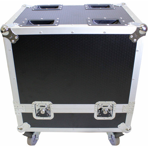 ProX X-RCF-HDL26A LA X2W Flight case double haut-parleur pour line array avec roulettes